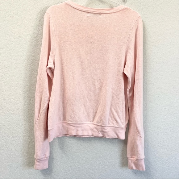 Wildfox Pink Champagne Toast Pullover Jumper Size XS - Picture 2 of 4